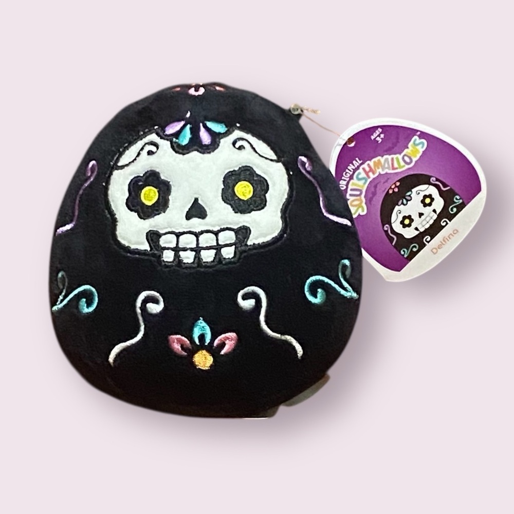 Squishmallow Delfina The Sugar Skull Plush